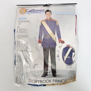 California Costumes Men's Storybook Prince Costume Blue/Red Size L